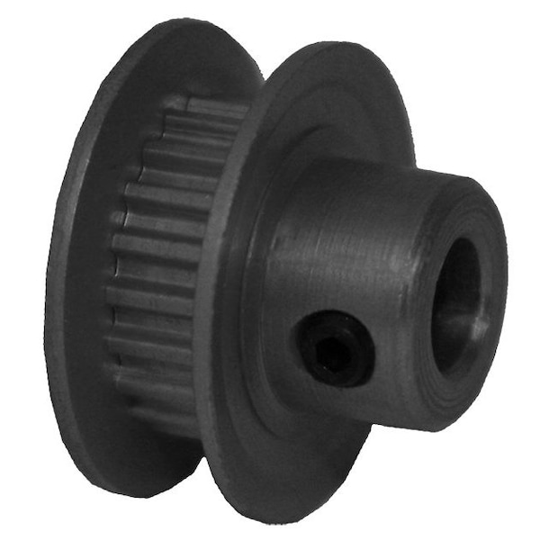 20MP012-6FA2, Timing Pulley, Aluminum, Clear Anodized